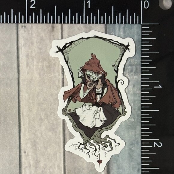 🌀10/$10🌀 Dark Fairy Tales Reusable Waterproof Vinyl Sticker Decal - Picture 1 of 1